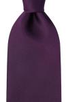 Plum Purple Silk Tie 