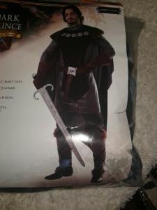 Men's Dark Prince Blood Line Costume, Adult Sized