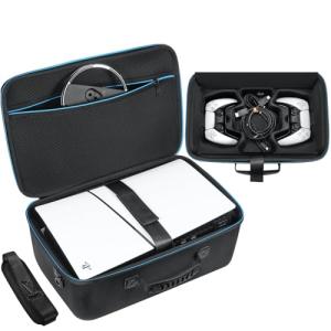 ZENACCE PS5 Slim Carrying Case with DualSense Controllers