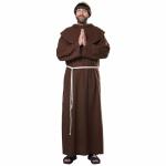 Mens Renaissance Friar Costume, Brown