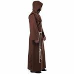 Mens Renaissance Friar Costume, Brown