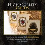 Medieval Playing Cards - Period-Authentic Middle Ages Designs