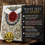 Medieval Playing Cards - Period-Authentic Middle Ages Designs