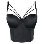 ELACCI Gothic Cross Strappy Bustier Top