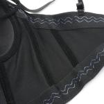 ELACCI Gothic Cross Strappy Bustier Top