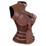Steampunk Gothic Steel Boned Zipper Corset for Women