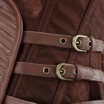 Steampunk Gothic Steel Boned Zipper Corset for Women