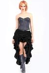 Steampunk Victorian High-Low Show Girl Skirt - XL