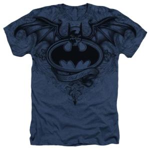 Batman Winged Skull Logo T-Shirt & Stickers (XXL)
