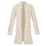 Kahbin Steampunk Tailcoat Jacket Vintage Medieval Gothic Halloween