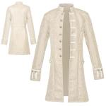 Kahbin Steampunk Tailcoat Jacket Vintage Medieval Gothic Halloween