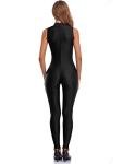 Sleeveless Spandex Unitard Jumpsuit