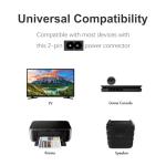 10ft Power Cord for Playstation/Xbox Game Consoles