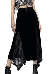 Alternative Goth Velvet Skirt