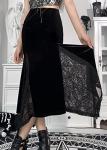 Alternative Goth Velvet Skirt