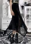 Alternative Goth Velvet Skirt