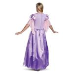 Rapunzel Deluxe Dress Adult Costume, Purple, Medium Size