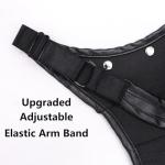 KUOIN Gothic Shoulder Armor Harness Leather Steampunk Costume