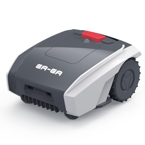 GA-GA Robotic Lawn Mower with Bluetooth Control & GPS