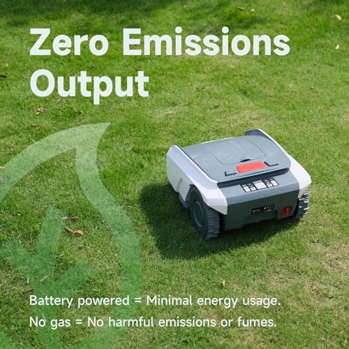 GA-GA Robotic Lawn Mower with Bluetooth Control & GPS