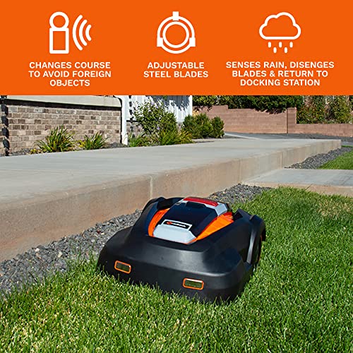 MowRo Robot Mower: 1/4 Acre, 20° Slope