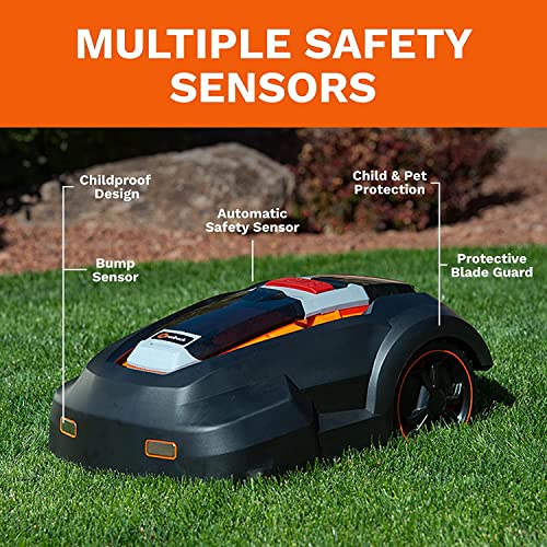 MowRo 28V Robot Mower 9.5" Cutting Width, Fully Autonomous