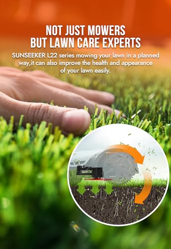 SUNSEEKER L22 Plus Robot Mower with Mapping & App Control