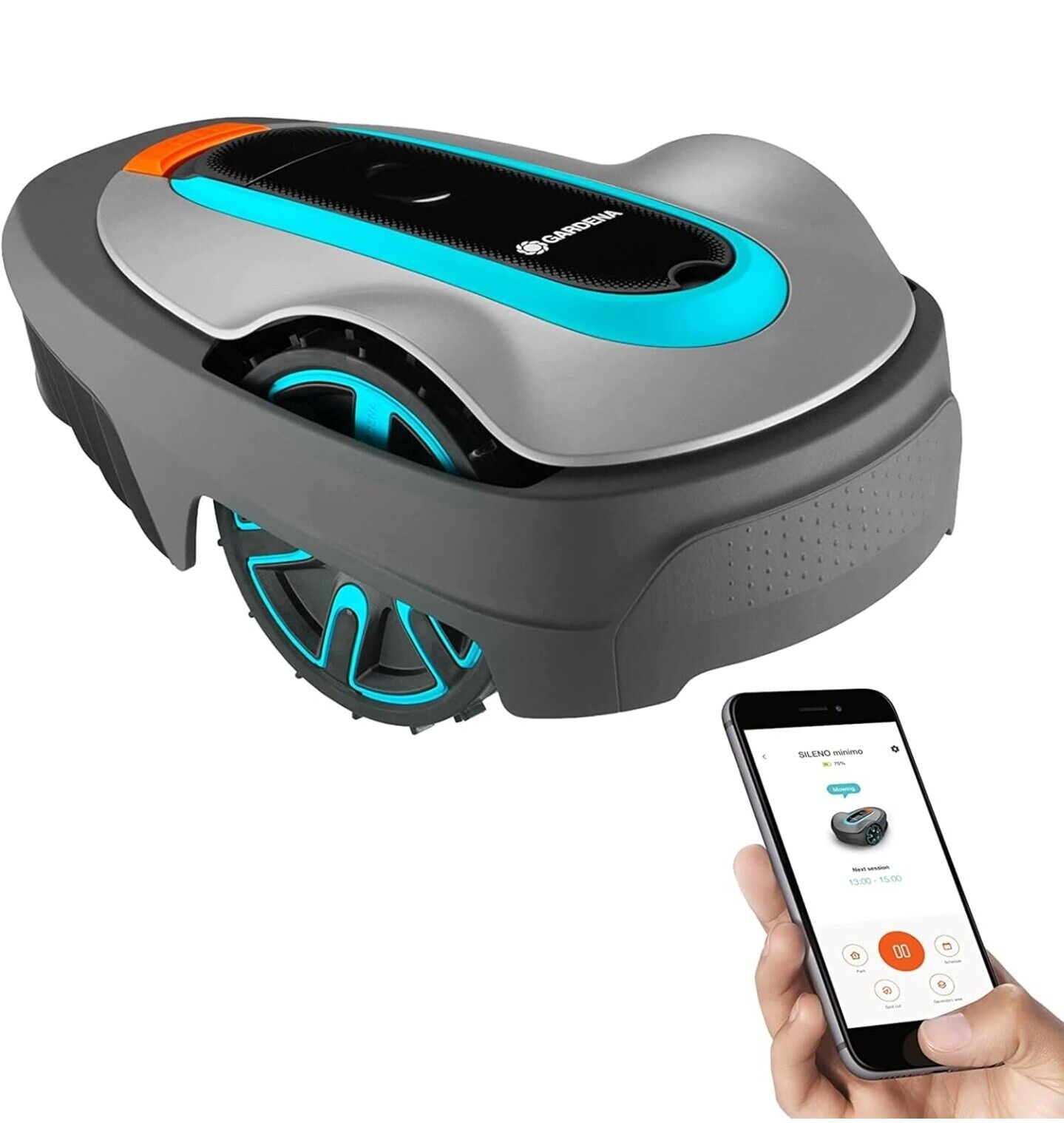 GARDENA SILENO City Robotic Lawn Mower With Bluetooth
