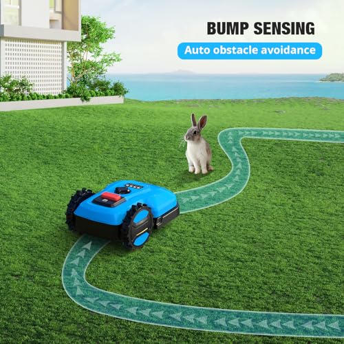 ACFARM Robot Mower, 20V, 4.0Ah, 1/4 Acre, Automatic