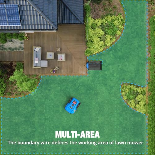 ACFARM Robot Mower, 20V, 4.0Ah, 1/4 Acre, Automatic
