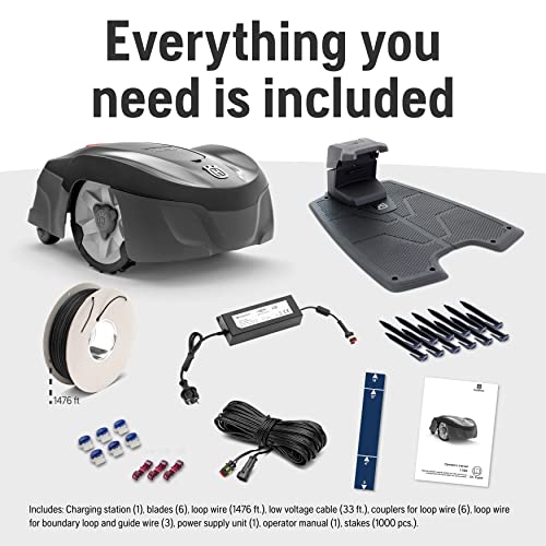 Husqvarna Automower 115H: Robotic Mower for Small-Medium Yards