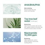 Miracle Toner: AHA/BHA/PHA Tea Tree Water - 5.07oz