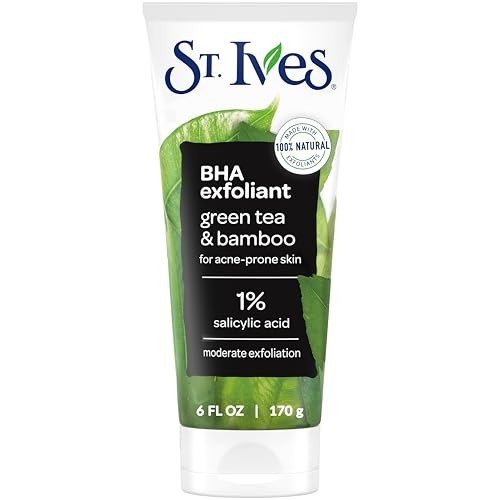 St. Ives Blackhead Clearing Face Scrub with Green Tea