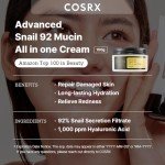 COSRX Snail Mucin Moisturizer for Glowing Skin