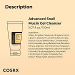 COSRX Snail Mucin Gel Cleanser for Sensitive Skin