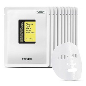 COSRX Snail Mucin Sheet Masks for Hydrated Skin
