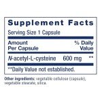 Life Extension NAC 600mg Capsules: Immune & Liver Support