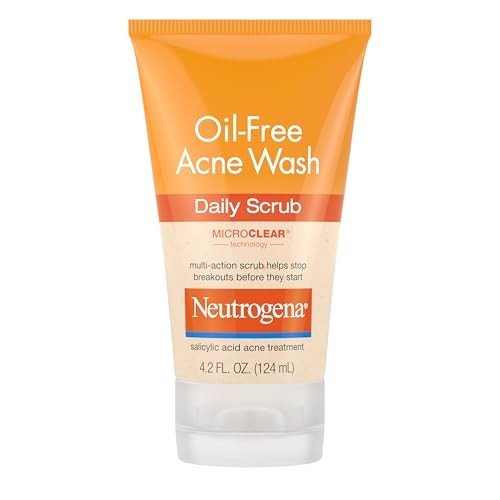 Neutrogena Oil-Free Acne Face Scrub, 2% Salicylic Acid
