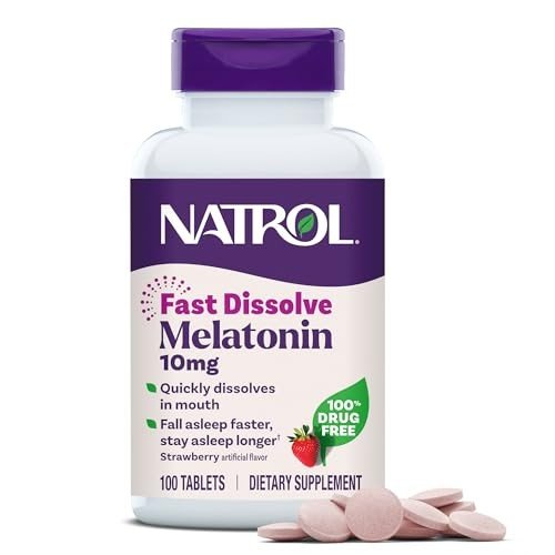 Natrol Melatonin Fast Dissolve Tablets - 10mg 100 Count