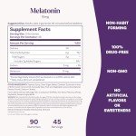 Strawberry Melatonin Gummies for Sleep Support, 90 Count