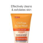 Neutrogena Oil-Free Acne Face Scrub, 2% Salicylic Acid
