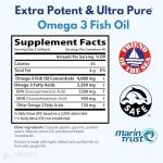 Arazo Nutrition Wild Caught Omega 3 Fish Oil Softgels