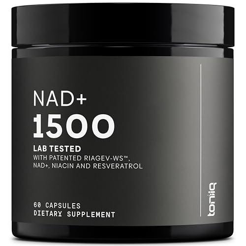 Toniiq NAD+ 1500mg - Ultra Strength Longevity Formula