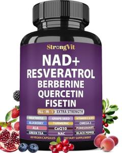 NAD+ Resveratrol with Berberine & CoQ10 Boost