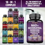 NAD+ Resveratrol with Berberine & CoQ10 Boost