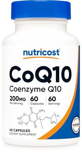 Nutricost CoQ10 200mg - High Absorption Capsules
