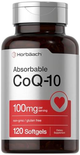 Horbäach CoQ10 100mg Softgels - 120 Count