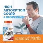 High Absorption CoQ10 with BioPerine, 100 mg