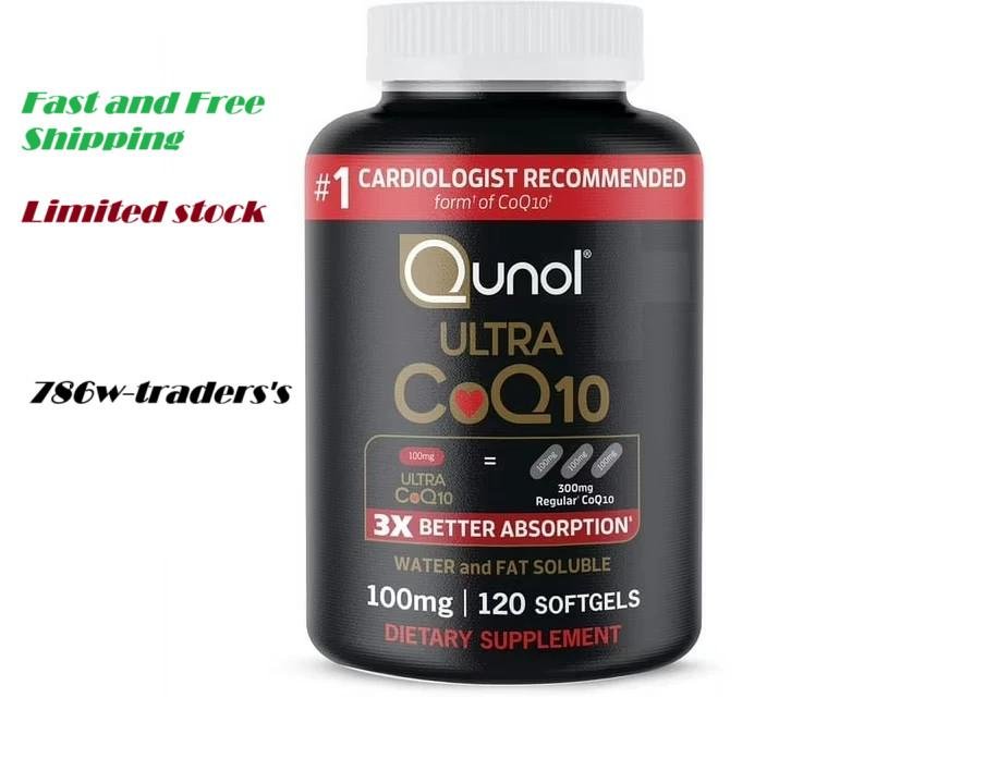 Qunol Ultra CoQ10 Softgels - Heart Health & Energy