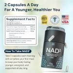 HPN NAD3 NAD+ Booster for Healthy Aging 120ct